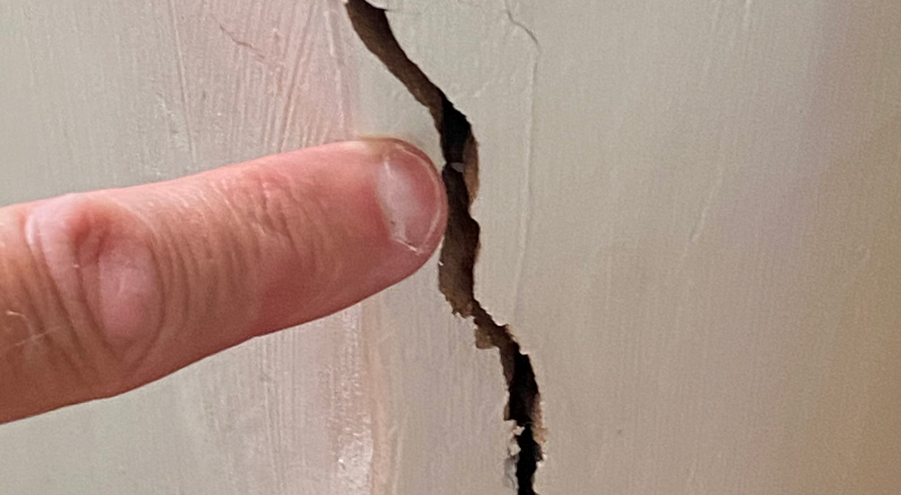 when a minor crack becomes a structural issue
